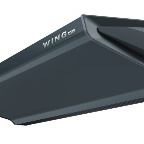 Kurtyna powietrzna WING C100 EC zimna DARK (RAL7016)