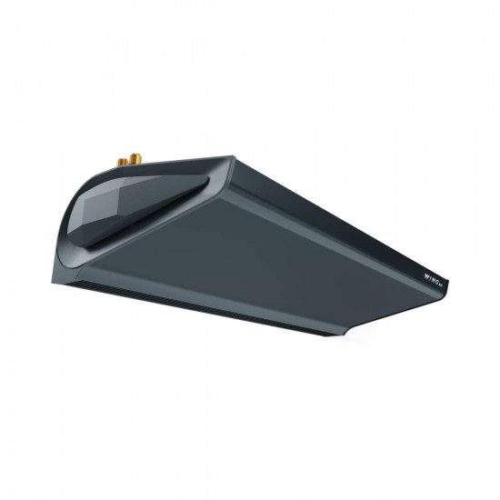 Kurtyna powietrzna WING W100 EC z wodnym wymiennikiem ciepła DARK (RAL7016)